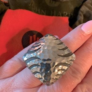 John Hardy LARGE Palu Macan Collection Ring; Size7